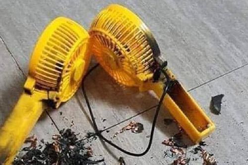 Ẩn họa cháy nổ từ quạt mini cầm tay giá rẻ