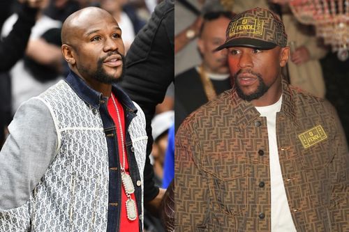 Floyd Mayweather toàn mặc hàng hiệu, đeo đồng hồ kim cương đắt giá
