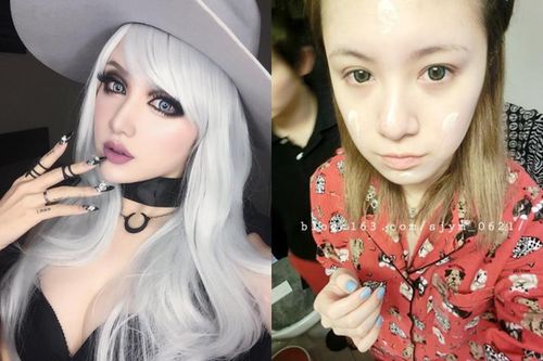 Nữ cosplayer Trung Quốc 'đốn tim' fan khi bất ngờ lộ nhan sắc thật