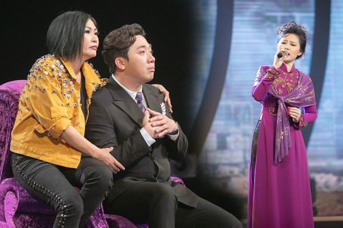 Trấn Thành, Phương Thanh ôm nhau khóc khi nghe 'Tiểu Giao Linh' hát