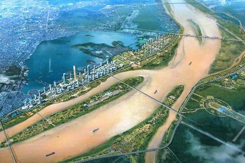 Đường ven sông Hồng ở Hà Nội thiết kế 2 bậc, có cầu như ở Seoul