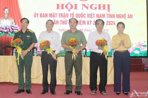 Hiệp thương bổ sung 4 Ủy viên Ủy ban MTTQ Việt Nam tỉnh Nghệ An nhiệm kỳ 2019 - 2024
