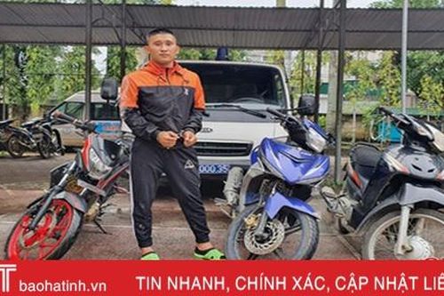Đang chấp hành án tù treo tiếp tục gây ra 4 vụ trộm xe máy ở Hà Tĩnh