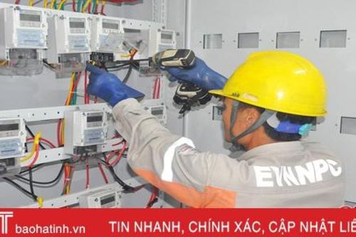 Các công tơ điện được kiểm định tại TP Hà Tĩnh nằm trong giới hạn cho phép về đo lường