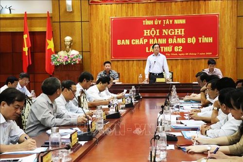Tây Ninh: Tập trung chỉ đạo tổ chức thành công đại hội đảng bộ các cấp
