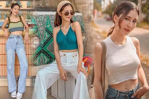 Mặt xinh, dáng chuẩn lại biết cách ăn vận, bảo sao nàng hot girl Thái chỉ cao 1m60 mà lên ảnh trông như 1m70