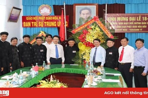 Nét đẹp trong công tác xã hội - từ thiện của tín đồ Phật giáo Hòa Hảo