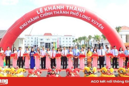 Khánh thành khu hành chính TP. Long Xuyên