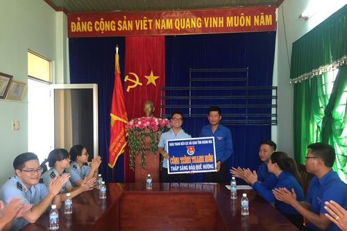 Khánh thành công trình thanh niên tại xã Ninh Vân