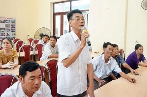 Nhiều ý kiến tâm huyết của cử tri