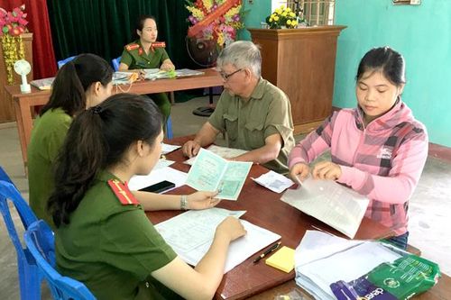 'Nước rút' công tác kiểm tra, phúc tra kết quả thu thập thông tin dân cư