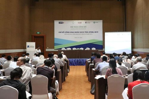 Công bố chỉ số công khai ngân sách tỉnh POBI 2019