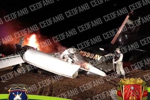 Venezuela thẳng tay bắn hạ máy bay mang số hiệu Mỹ nghi chở ma túy