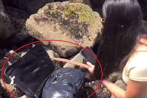 Phát hiện vali chứa thi thể trong khi quay video ở Mỹ