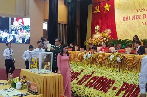 Đồng chí Nguyễn Quang Đức tiếp tục được bầu giữ chức Bí thư Huyện ủy Hoài Đức
