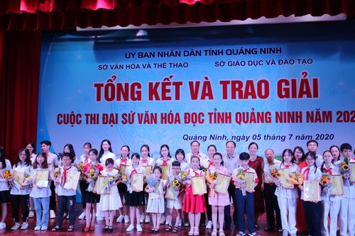 Quảng Ninh: Tổng kết trao giải 'Cuộc thi Đại sứ Văn hóa đọc 2020'