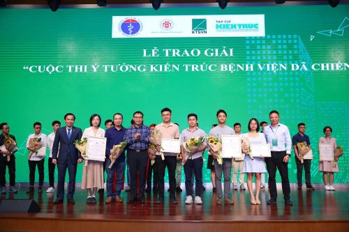 'Cú đúp' giải thưởng của sinh viên ĐH Kiến trúc tại cuộc thi thiết kế bệnh viên dã chiến