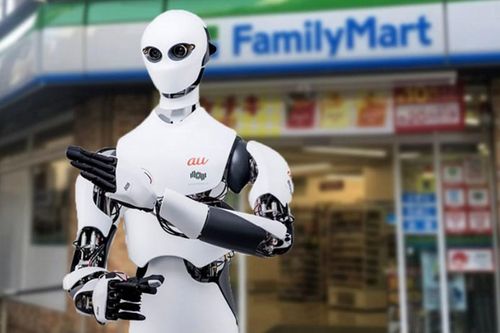 Ngắm 'dung nhan' nhân viên robot điều khiển qua VR tại siêu thị Nhật Bản