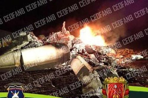 Không quân Venezuela bắn rơi một máy bay mang số hiệu Mỹ