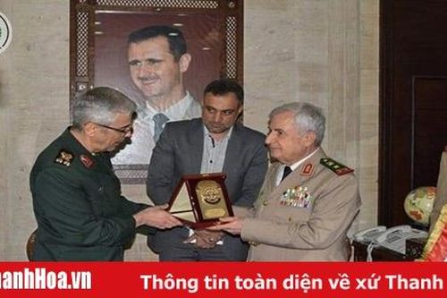 Iran và Syria ký thỏa thuận mở rộng hợp tác quân sự toàn diện