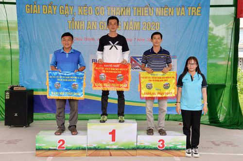 Tịnh Biên xuất sắc đoạt hạng nhất toàn đoàn Giải đẩy gậy – kéo co thanh thiếu niên và trẻ tỉnh An Giang năm 2020