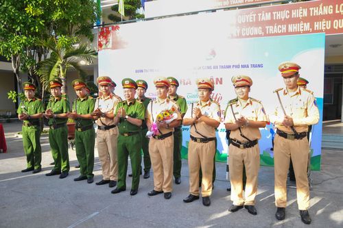 Đoàn Thanh niên Công an TP. Nha Trang: Ra quân chiến dịch Thanh niên tình nguyện hè