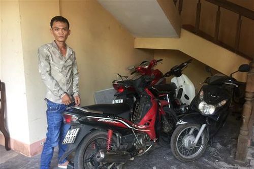 Công an thành phố Đông Hà bắt quả tang đối tượng trộm xe máy