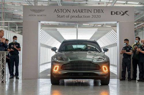 DBX 2021 - SUV đầu tiên của Aston Martin đi vào sản xuất