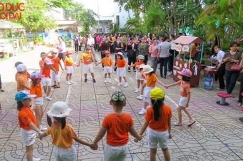 Trường mầm non 'lấy trẻ làm trung tâm' tạo sự thân thiện với trẻ
