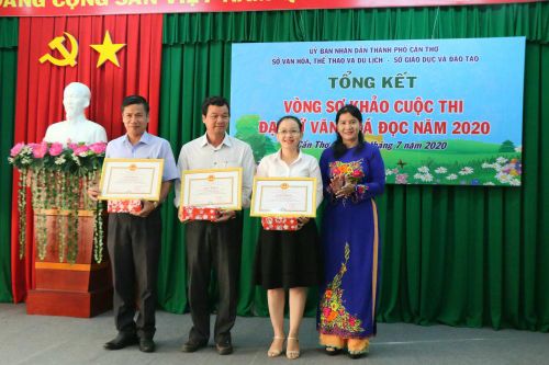 Cần Thơ: Tổng kết Vòng sơ khảo Cuộc thi Đại sứ văn hóa đọc năm 2020