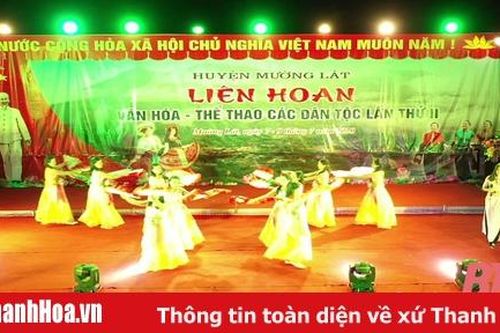 Mường Lát tổ chức thành công liên hoan văn hóa, thể thao các dân tộc thiểu số lần thứ II