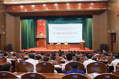 Kỳ họp thứ 15, HĐND huyện Thuận Châu khóa XX