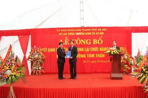 Trung tâm Chăm sóc và nuôi dưỡng người tâm thần Hà Nội - Điểm tựa cho những bệnh nhân tâm thần mãn tính