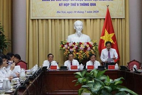 Công bố Lệnh của Chủ tịch nước về 10 Luật vừa được Quốc hội thông qua