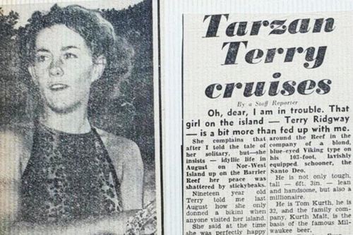 'Cô gái Tarzan' sống đơn độc trên đảo hoang 50 năm trước