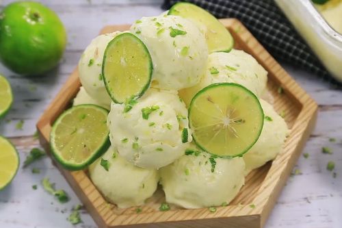 Hướng dẫn làm kem vị chanh thanh mát