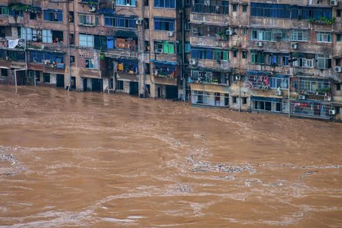 CGTN: Mưa lũ Trung Quốc có nơi vượt đỉnh 'đại hồng thủy' năm 1998