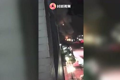 Nhà máy ở Trung Quốc phát nổ dữ dội trong đêm