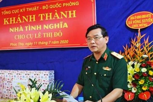 Tổng cục Kỹ thuật khánh thành nhà tình nghĩa tặng đối tượng chính sách
