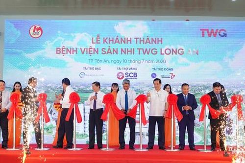 Khánh thành Bệnh viện sản Nhi TWG Long An quy mô 500 giường