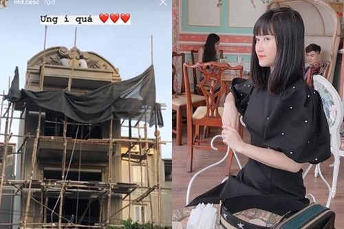 Bạn gái Huy Hùng liên tục khoe nhà mới