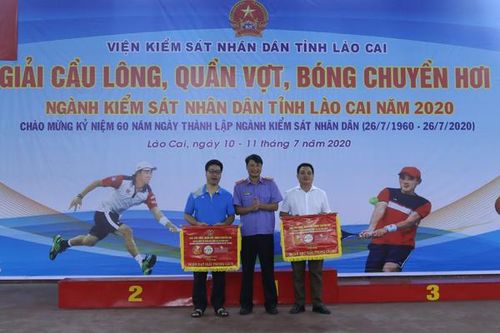 Bảo Yên giành giải Nhất toàn đoàn Giải thể thao ngành kiểm sát nhân dân