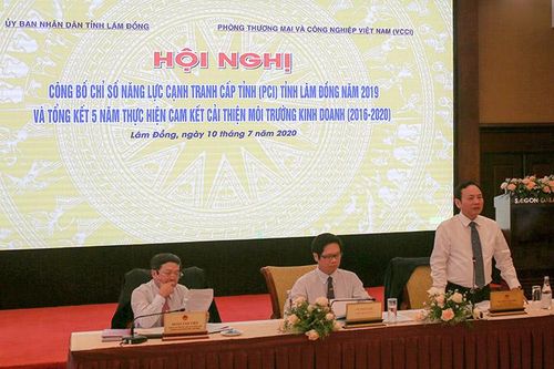 PCI Lâm Đồng tăng 5 bậc