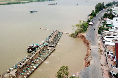 ĐBSCL đang giai đoạn nguy cơ sạt lở rất cao