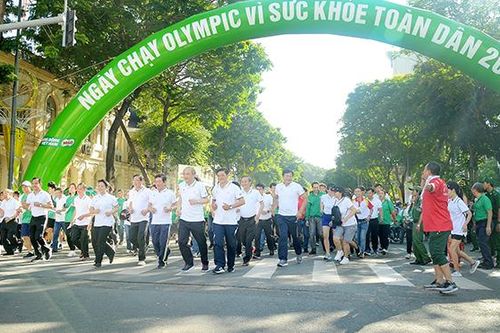 TP.HCM rộn ràng với Ngày chạy Olympic Vì sức khỏe toàn dân