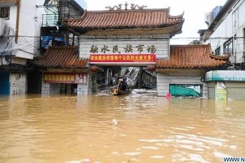 Trung Quốc: Động đất xảy ra tại Hồ Bắc khi nhiều đê kè bị lũ lụt đe dọa