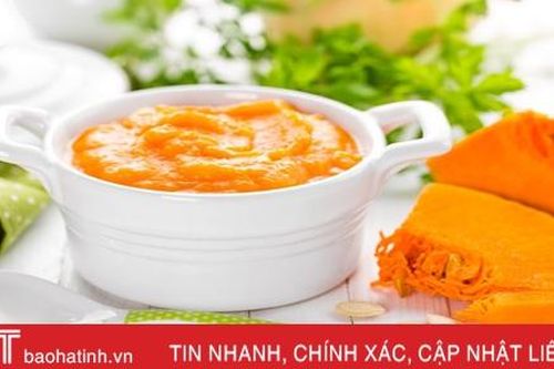 Vừa mát vừa bổ, ngày nắng mẹ cứ nấu cho bé những món ngon từ bí đỏ, con ăn thun thút chẳng từ chối bao giờ