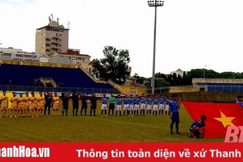 Thắng đậm U17 Thừa Thiên Huế, U17 Thanh Hóa chiếm ngôi đầu bảng B