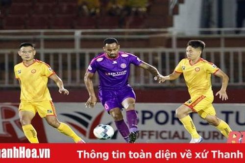 Hàng thủ mắc sai sót, Thanh Hóa thua đậm chủ nhà Sài Gòn FC