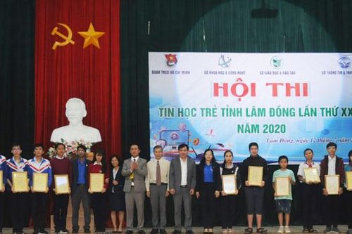 236 thí sinh tham gia Hội thi tin học trẻ tỉnh Lâm Đồng năm 2020